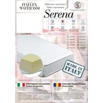 Casa si Gradina - Mobilier - Saltele si somiere - Saltele - Saltea ortopedica Serena, cu spuma poliuretanica+ spuma Memory, 140x200x24 cm, Husa detasabila - Infinity.ro