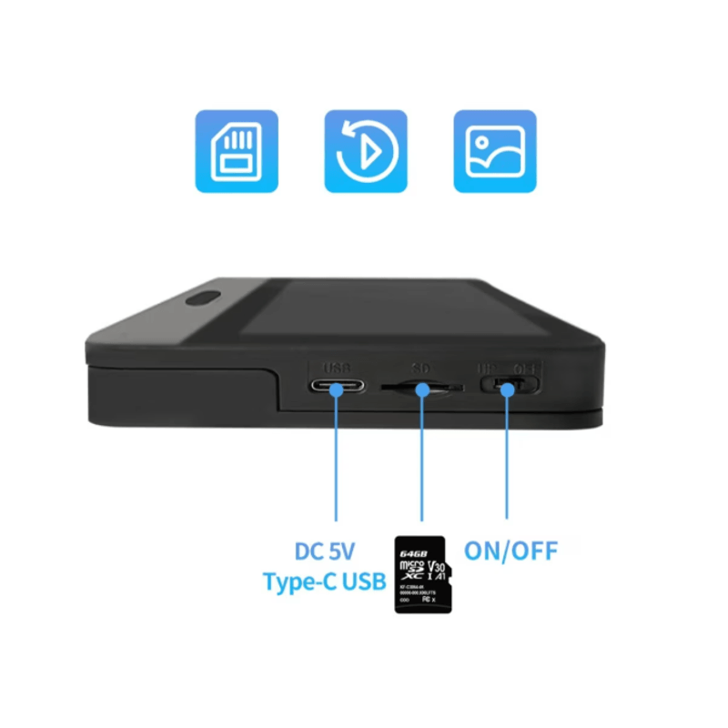Casa si Gradina - Electrice - Smart Home - Accesorii control acces si supraveghere - Vizor Inteligent Cu Ecran De 5 Inchi, CRISTALIS SALE™, Wireless Tuya Smart/ Smart Life, 1080P Full HD, Vedere Nocturna - Infinity.ro