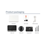 Casa si Gradina - Electrice - Smart Home - Accesorii control acces si supraveghere - Vizor Inteligent Cu Ecran De 5 Inchi, CRISTALIS SALE™, Wireless Tuya Smart/ Smart Life, 1080P Full HD, Vedere Nocturna - Infinity.ro