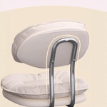 Casa si Gradina - Mobilier - Scaune si fotolii - Scaune - Scaun ergonomic, elegant si versatil, rotativ, mobil, ajustabil pe inaltime (65–75 cm), piele PU, alb (unt) - Infinity.ro