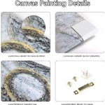 Casa si Gradina - Decoratiuni - Tablouri - Tablou canvas mare, design abstract, in rama de lemn, decor modern perete pentru living, dormitor, restaurant, 50x120cm - Infinity.ro