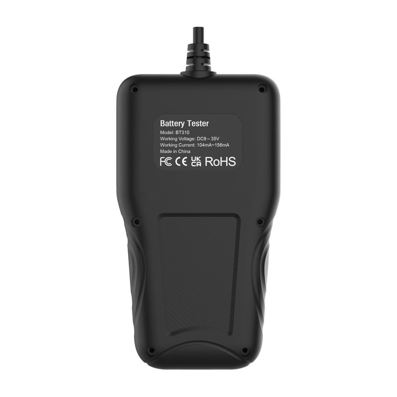 Auto si Moto - Reparatii si depanare - Scule auto - Testere si multimetre - Tester baterii auto Techstar BT310, 12V/24V, afisaj color 2.8", test CCA, SOC/SOH, rezistenta interna, test incarcare - Infinity.ro