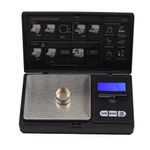 Casa si Gradina - Constructii - Depozitare, transport si protectie - Cantare electronice comerciale - Cantar digital de buzunar DEPOX®, Special Weight, afisaj LCD, protectie plastic, 13 cm, 0.01 g-200 g, negru - Infinity.ro