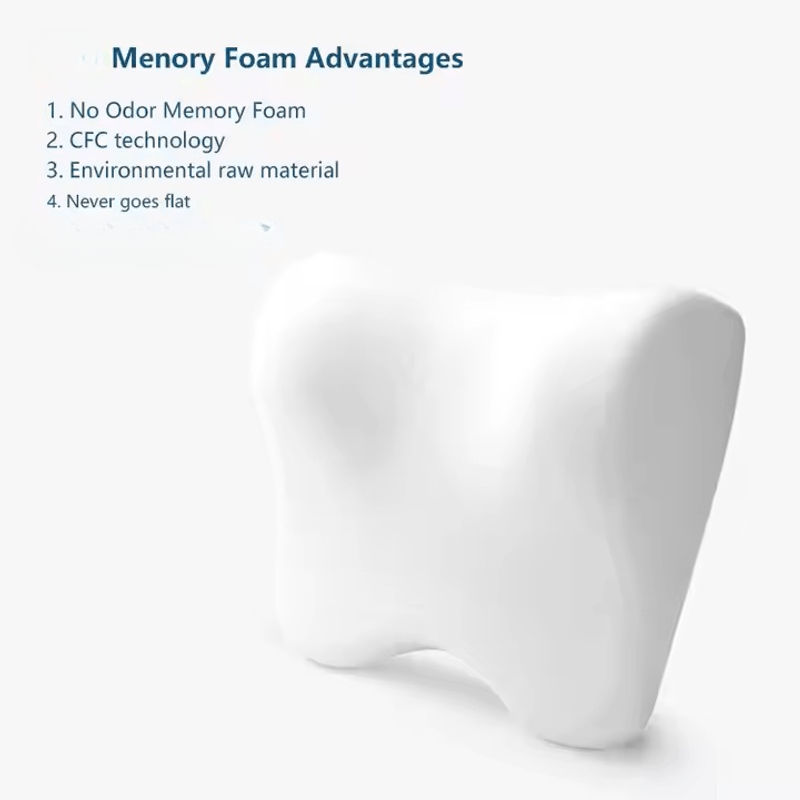 Casa si Gradina - Textile si covoare - Perne si pilote - Perne - Perna ortopedica pentru cap din spuma cu memorie 4D, QFC-030 Arvada ErgoSupport, - Infinity.ro