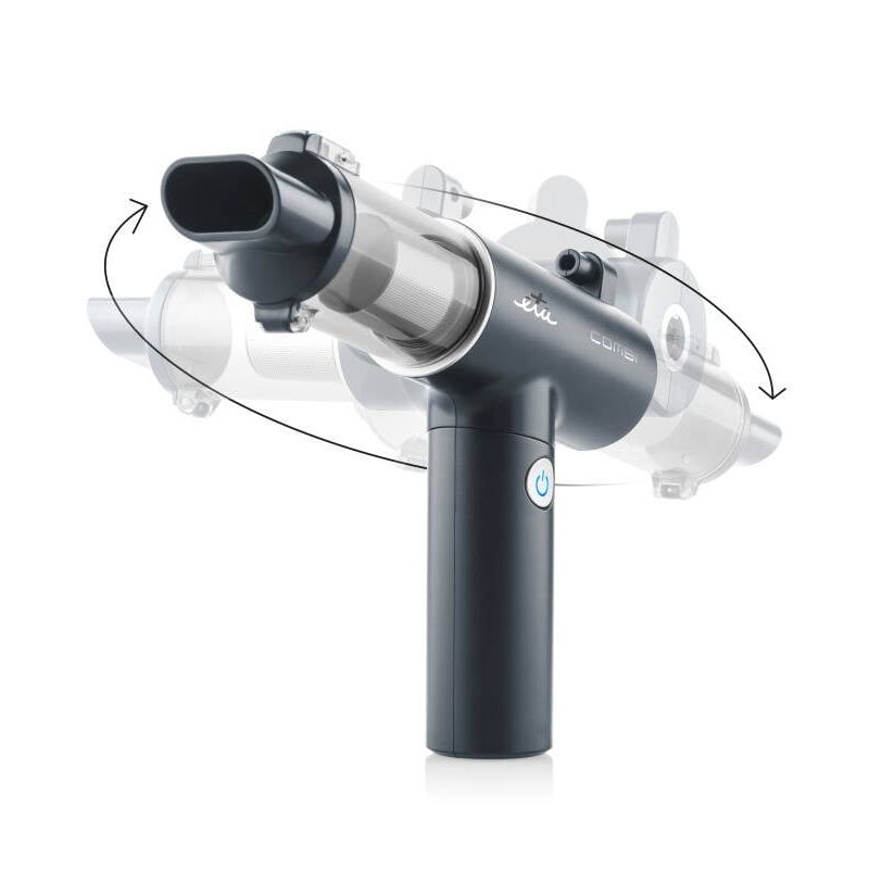 Electronice si Electrocasnice - Ingrijirea locuintei - Aspiratoare - Aspirator de mana multifunctional ETA COMBI 0426 90000, motor BLDC digital 110 W, Li-Ion 10.8 V / 2000 mAh, negru - Infinity.ro