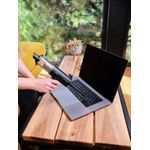 Electronice si Electrocasnice - Ingrijirea locuintei - Aspiratoare - Aspirator de mana multifunctional ETA COMBI 0426 90000, motor BLDC digital 110 W, Li-Ion 10.8 V / 2000 mAh, negru - Infinity.ro