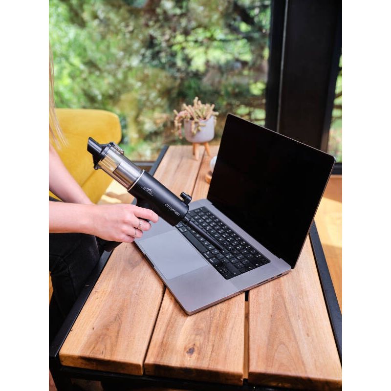 Electronice si Electrocasnice - Ingrijirea locuintei - Aspiratoare - Aspirator de mana multifunctional ETA COMBI 0426 90000, motor BLDC digital 110 W, Li-Ion 10.8 V / 2000 mAh, negru - Infinity.ro