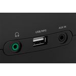 TV, Audio-Video si Foto - Portabile audio - Radio - Radio CD Player ECG CDR 550, 2 x 1.5 W RMS, tuner FM cu memorie 40 de posturi,USB, negru - Infinity.ro