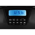 TV, Audio-Video si Foto - Portabile audio - Radio - Radio CD Player ECG CDR 550, 2 x 1.5 W RMS, tuner FM cu memorie 40 de posturi,USB, negru - Infinity.ro