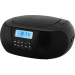 TV, Audio-Video si Foto - Portabile audio - Radio - Radio CD Player ECG CDR 550, 2 x 1.5 W RMS, tuner FM cu memorie 40 de posturi,USB, negru - Infinity.ro