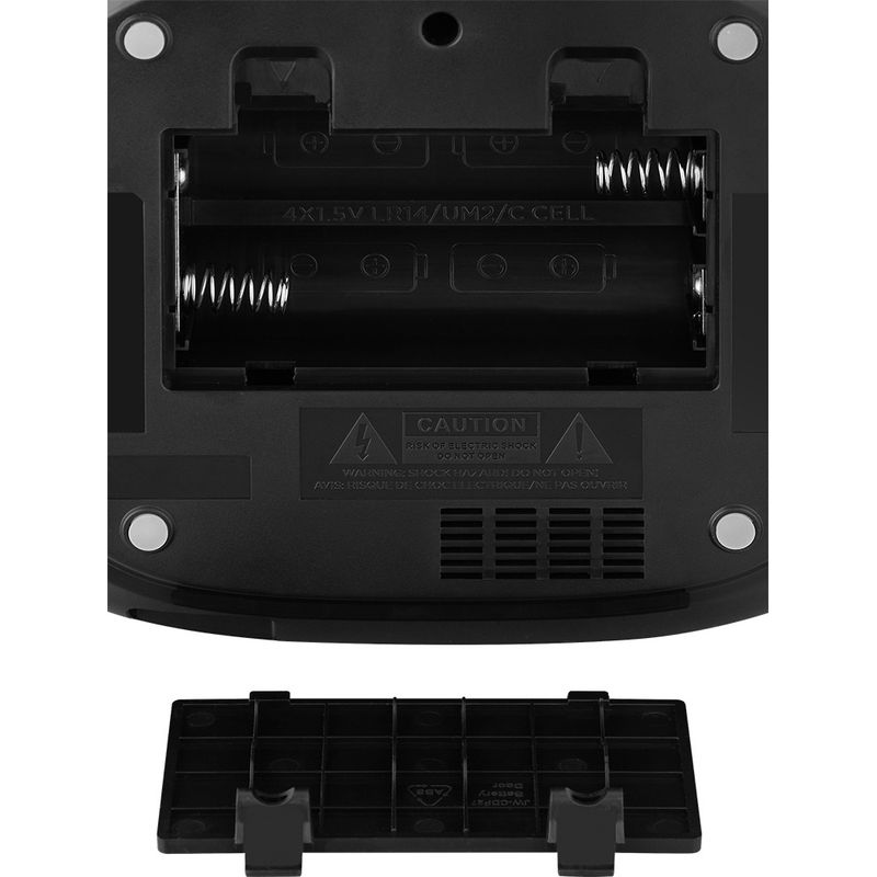 TV, Audio-Video si Foto - Portabile audio - Radio - Radio CD Player ECG CDR 550, 2 x 1.5 W RMS, tuner FM cu memorie 40 de posturi,USB, negru - Infinity.ro