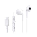TV, Audio-Video si Foto - Portabile audio - Casti audio - Casti JVC HA-FR17UC-W-U, Cu Fir, In-Ear, Microfon, USB-C, alb - Infinity.ro