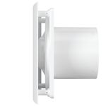 Casa si Gradina - Sanitare - Suporturi si accesorii baie - Sisteme de ventilatie - Ventilator de perete VentEurope PLACE100, patrat, diametru 100 mm, debit 90 mc/h, 14W, IP24, silentios, Alb - Infinity.ro