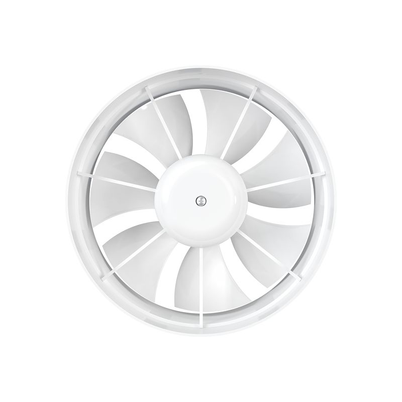 Casa si Gradina - Sanitare - Suporturi si accesorii baie - Sisteme de ventilatie - Ventilator de tubulatura VentEurope WAY160, diametru 160 mm, debit 300 mc/h, 22W, IP24, silentios, economic, Alb - Infinity.ro