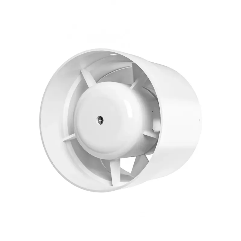 Casa si Gradina - Sanitare - Suporturi si accesorii baie - Sisteme de ventilatie - Ventilator de baie VentEurope BLOW160, diametru 160 mm, debit 300 m³/h, 22W, IP24, protectie la supraincalzire, Alb - Infinity.ro
