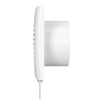 Casa si Gradina - Sanitare - Suporturi si accesorii baie - Sisteme de ventilatie - Ventilator baie cu snur inchidere/deschidere VentEurope EASY125PS, 125 mm, 183 mc/h, IP24, 14W, Alb - Infinity.ro