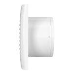 Casa si Gradina - Sanitare - Suporturi si accesorii baie - Sisteme de ventilatie - Ventilator baie cu timer VentEurope EASY100T, diametru 100 mm, debit 97 mc/h, IP24, 14W, silentios, economic, Alb - Infinity.ro