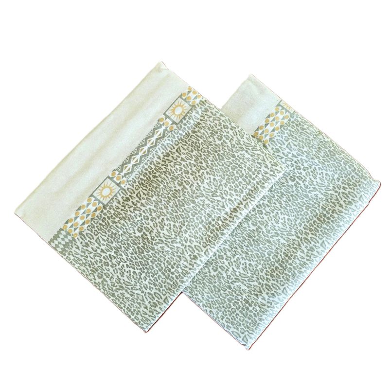 Casa si Gradina - Textile si covoare - Lenjerii de pat - Fete de perna - Set 4 Fete de perna Kotonia Home, 100% bumbac, finet color, bej, 50x80 cm, 19 - Infinity.ro