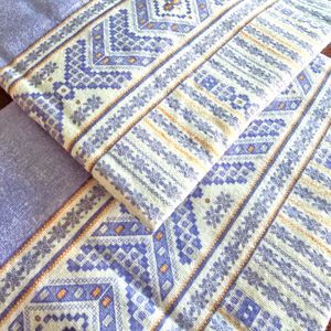 Set 4 Fete de perna Kotonia Home, 100% bumbac, finet color, multicolor, 50x80 cm, 16