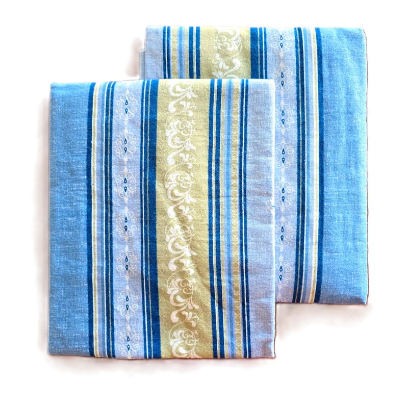 Casa si Gradina - Textile si covoare - Lenjerii de pat - Fete de perna - Set 4 Fete de perna Kotonia Home, 100% bumbac, finet color, albastru 50x80 cm, 10 - Infinity.ro