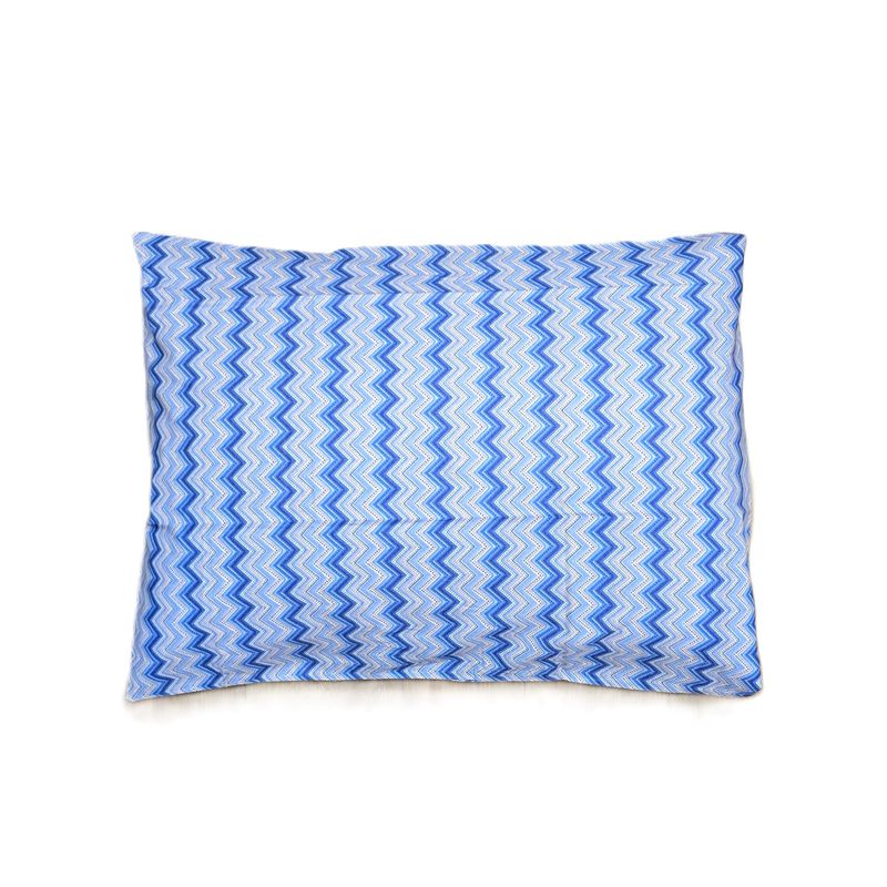 Casa si Gradina - Textile si covoare - Lenjerii de pat - Fete de perna - Set 4 Fete de perna Kotonia Home, 100% bumbac, finet color, abastru, 50x80 cm, 02 - Infinity.ro