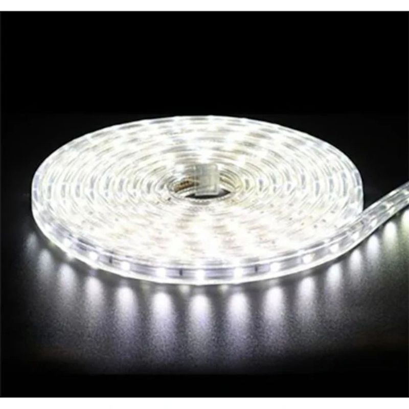 Casa si Gradina - Decoratiuni - Decoratiuni de sezon - Furtun Luminos tip Banda SMD 5050, 10 m 600 Leduri, Alb Rece, cu alimentator inclus - Infinity.ro