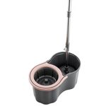 Market - Curatenie si intretinere casa - Produse menaj - Mopuri - Set mop rotativ 360° din microfibra si centrifugare automata - Infinity.ro
