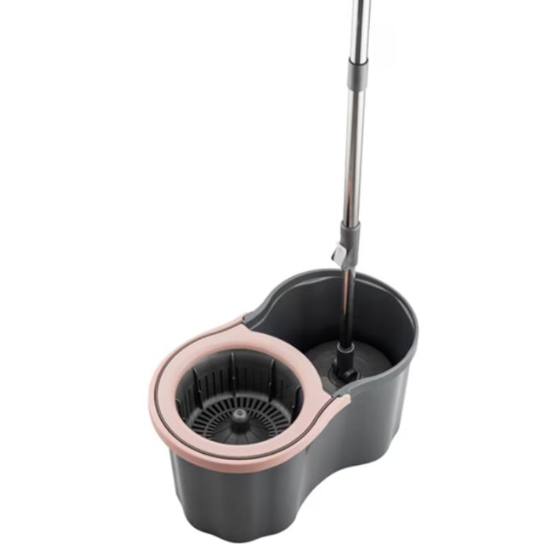 Market - Curatenie si intretinere casa - Produse menaj - Mopuri - Set mop rotativ 360° din microfibra si centrifugare automata - Infinity.ro