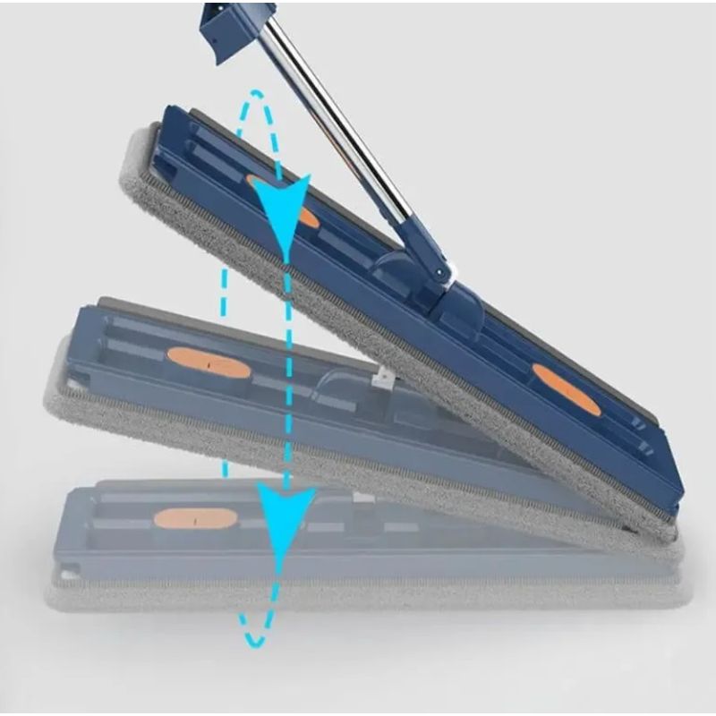 Market - Curatenie si intretinere casa - Produse menaj - Mopuri - Set galeata si mop cu cap microfibra, rotire 360 grade - Infinity.ro