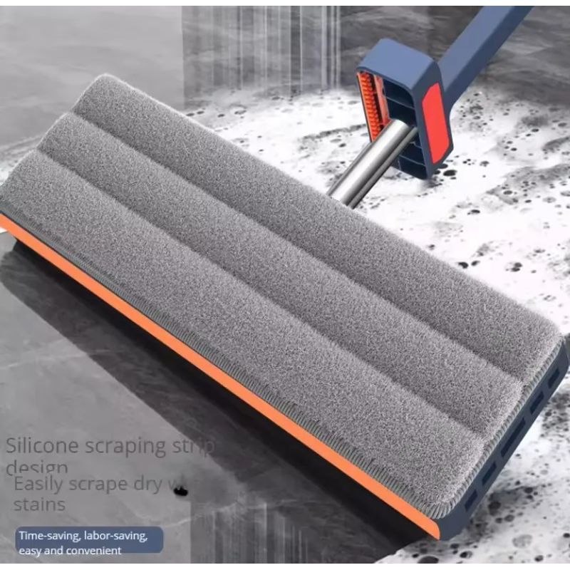 Market - Curatenie si intretinere casa - Produse menaj - Mopuri - Set galeata si mop cu cap microfibra, rotire 360 grade - Infinity.ro