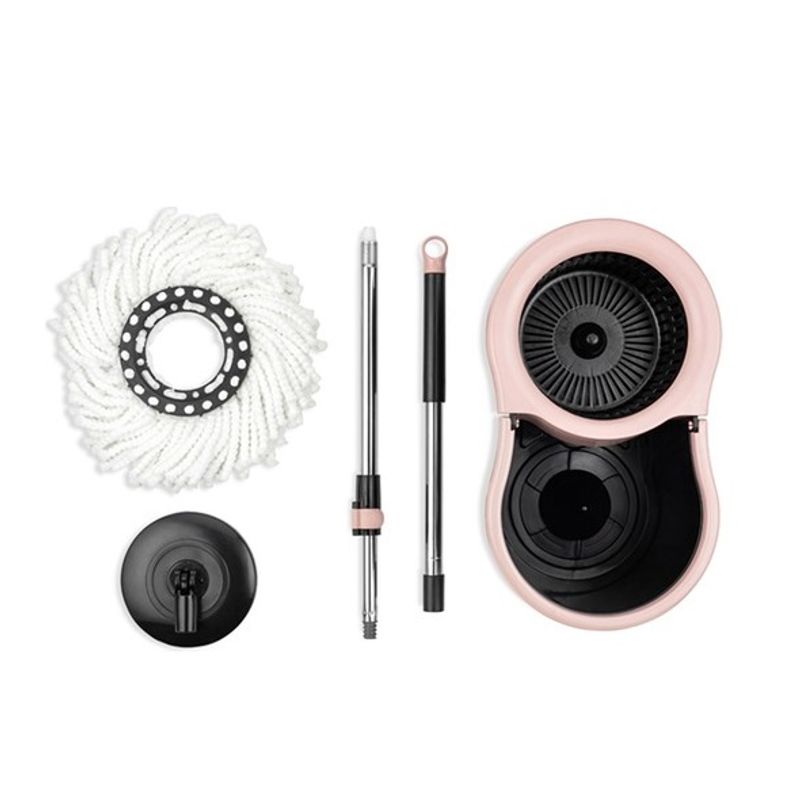 Market - Curatenie si intretinere casa - Produse menaj - Mopuri - Set mop rotativ 360° din microfibra si centrifugare automata - Infinity.ro