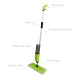 Market - Curatenie si intretinere casa - Produse menaj - Mopuri - Mop pliabil cu pulverizator, rezervor 600 ml - Infinity.ro