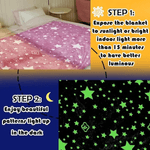 Casa si Gradina - Textile si covoare - Pături și cuverturi - Pături - Patura pufoasa fosforescenta, 150 x 100 cm - Infinity.ro