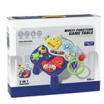 Jucarii, Copii si Bebe - Jucarii si jocuri - Jucarii bebelusi - Jucarii interactive bebelusi - Masuta si Panou Activitati Montessori 2 in 1, Jucarie Muzicala cu Lumini LED, Pian, Forme si Culori, 18 luni+ - Infinity.ro