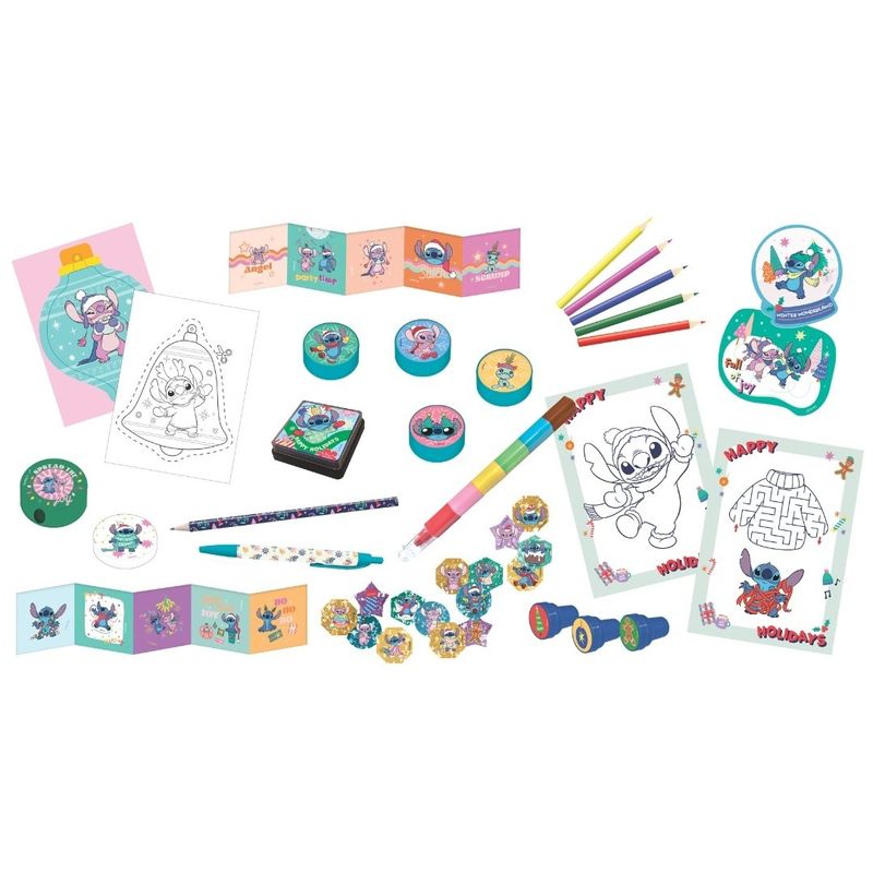 Jucarii, Copii si Bebe - Jucarii si jocuri - Jucarii & jocuri educative - Jucarii interactive - Calendar advent, Disney Stitch, 24 de surprize creative pentru copii - Infinity.ro