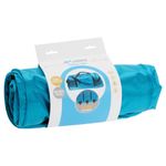 Sport si Outdoor - Articole de voiaj - Genti voiaj - Geanta de voiaj, pliabila, cu roti, 110L, albastru deschis, 80x32x37 cm - Infinity.ro