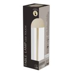 Casa si Gradina - Corpuri si surse de iluminat - Veioze si lampi - Veioze - Lampa de masa, LED Touch, 10x36 cm, crem, 3 trepte de intensitate, lumina alb cald - Infinity.ro