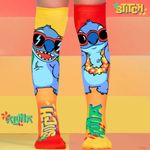 Fashion, accesorii si bijuterii - Copii - Lenjerie si pijamale copii - Sosete si dresuri copii - Sosete lungi colorate Madmia Stitch Sunnies unisex 6-99 ani - Infinity.ro