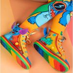 Fashion, accesorii si bijuterii - Copii - Lenjerie si pijamale copii - Sosete si dresuri copii - Sosete lungi colorate Madmia Stitch Sunnies unisex 6-99 ani - Infinity.ro