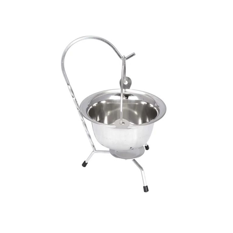 Casa si Gradina - Bucatarie si vesela - Organizare si depozitare bucatarie - Suporturi tacamuri si vase - Suport Cromat pentru Servire  Solutia Perfecta pentru Mancaruri Fierbinti - Infinity.ro