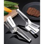 Casa si Gradina - Bucatarie si vesela - Ustensile bucatarie - Polonice, linguri si clesti de bucatarie - Cleste pentru carne  servire din otel inoxidabil - Infinity.ro