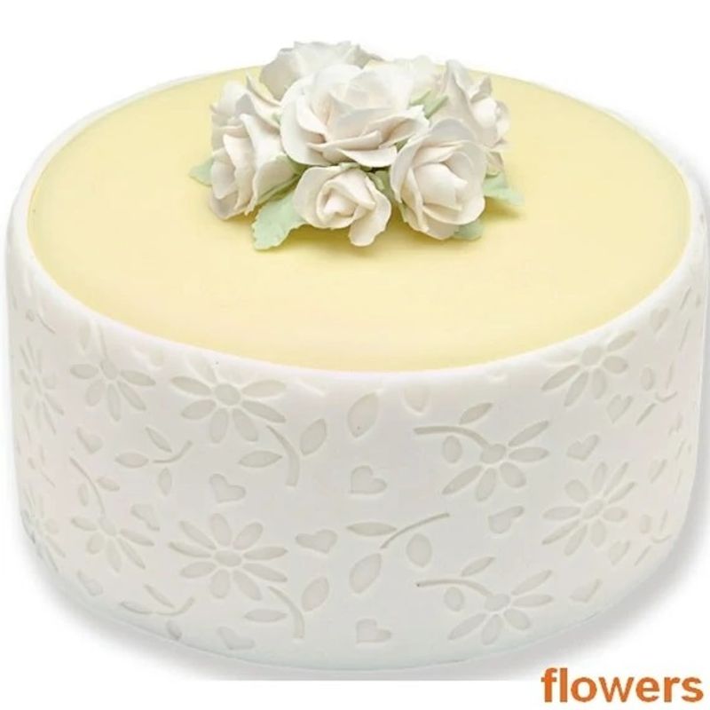 Casa si Gradina - Bucatarie si vesela - Ustensile bucatarie - Forme prajituri - Foaie de Textura pentru Martipan din Silicon  50x50 cm, Usor de Folosit - Infinity.ro