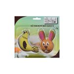 Casa si Gradina - Bucatarie si vesela - Ustensile bucatarie - Forme prajituri - Forme creative din otel inoxidabil  Gaina si Cap de Iepuras - Infinity.ro