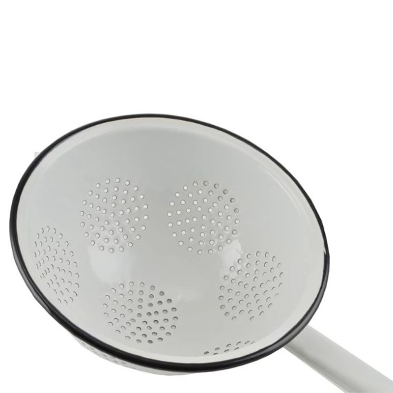 Casa si Gradina - Bucatarie si vesela - Ustensile bucatarie - Site bucatarie, strecuratori si accesorii - Strecuratoare pentru paste emailat, 22 cm - Infinity.ro