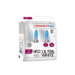 Auto si Moto - Electrice auto - Iluminare si semnalizare - Becuri auto - Set 2 bucăți becuri auto PowerTech Ultra White HIR2 12V, 55W - Infinity.ro