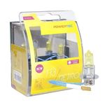 Auto si Moto - Electrice auto - Iluminare si semnalizare - Becuri auto - Set 2 Becuri PowerTec Retro H3 – Halogen Premium 55W GOLD - Infinity.ro