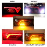 Auto si Moto - Electrice auto - Iluminare si semnalizare - Becuri auto - Set de 2 buc lampi LED Xentech Light impermeabil 12V-24V camion- remorca lumină spate, stop, marșarier, pozitie, ceata - Infinity.ro