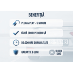 Auto si Moto - Electrice auto - Iluminare si semnalizare - Becuri auto - Set 2 Lampi LED Număr Renault Megane 2/Clio 3 – Xentech Light – Plug & Play - Infinity.ro