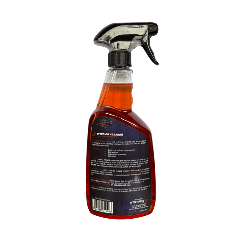 Auto si Moto - Intretinere auto - Produse curatare auto - Solutie curatat interior auto CARMAX 750ML - Infinity.ro
