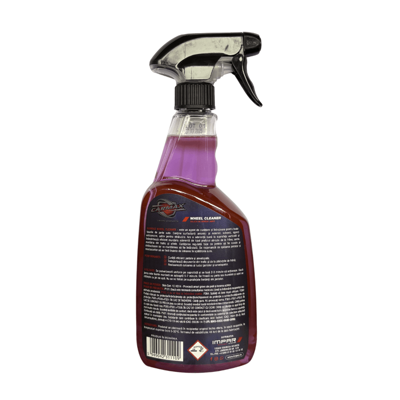 Auto si Moto - Intretinere auto - Produse curatare auto - Solutie curatat jante CARMAX 750ML - Infinity.ro